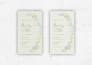 design wedding invitation suite, save the date, rsvp, menu