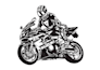 turn an image into silhouette art within 1 to 24 hrs