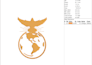 do embroidery digitizing design into dst pes file in 1 hour