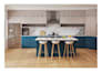 do kitchen interior design to 3d model and render