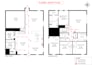 redraw floor plan for real estate agent,