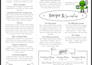 create modern original food, bar, restaurant menu