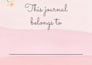 design planner journal and calendar design