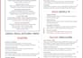 create modern original food, bar, restaurant menu