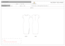 create clothing tech packs and technical flats fashion design