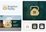 do minimalist logo design with branding kit or brand identity guidelines