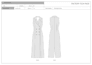 create clothing tech packs and technical flats fashion design