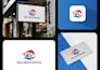 create modern minimalist logo design for your business