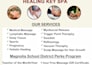 design creative beauty spa salon menu and flyer