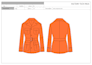 create clothing tech packs and technical flats fashion design