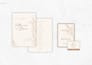 design wedding invitation suite, save the date, rsvp, menu
