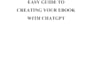 use chatgpt to write an ebook for you