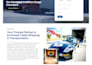 design logistics, trucking dispatch, moving company, freight and cargo website