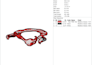 do embroidery digitizing logo in dst,pes,emb file in 1 hour