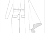 draw fashion technical cad drawing