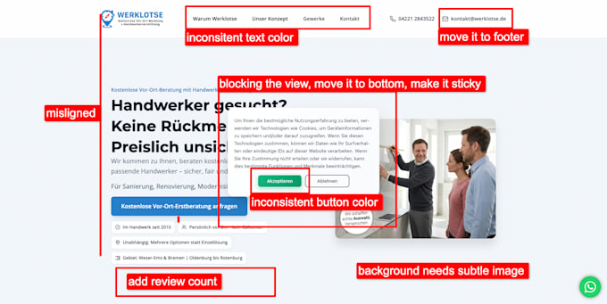 do website design review