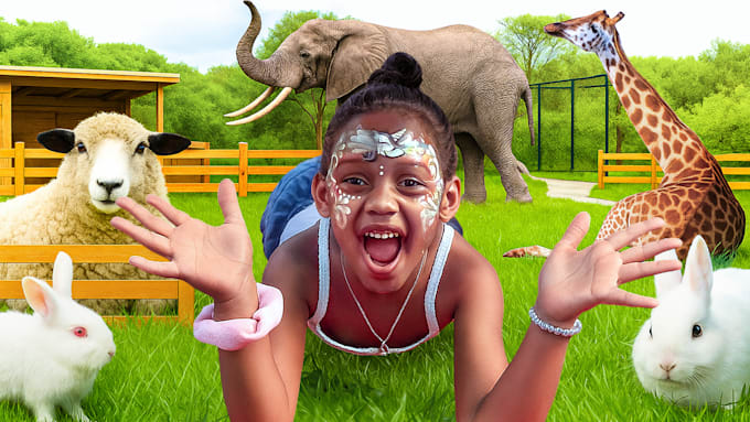 design eye catchy, kids youtube thumbnail that boosts CTR