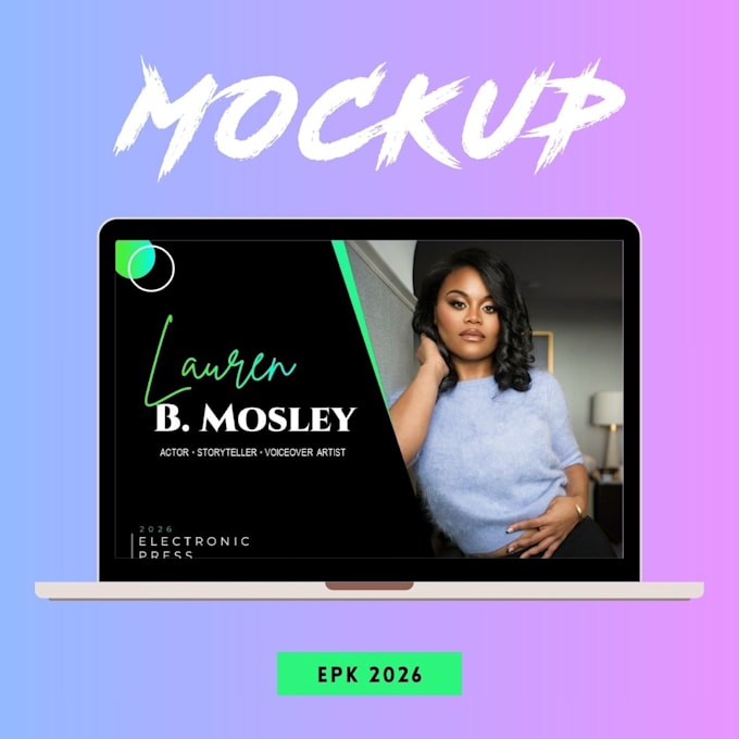 do dj artist epk, media kit, press kit, one sheet