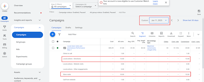 do a google ads campaign setup or optimization