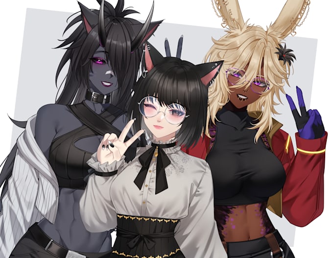 draw your original character and fan art