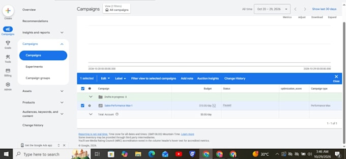 setup, manage and optimize your google ads