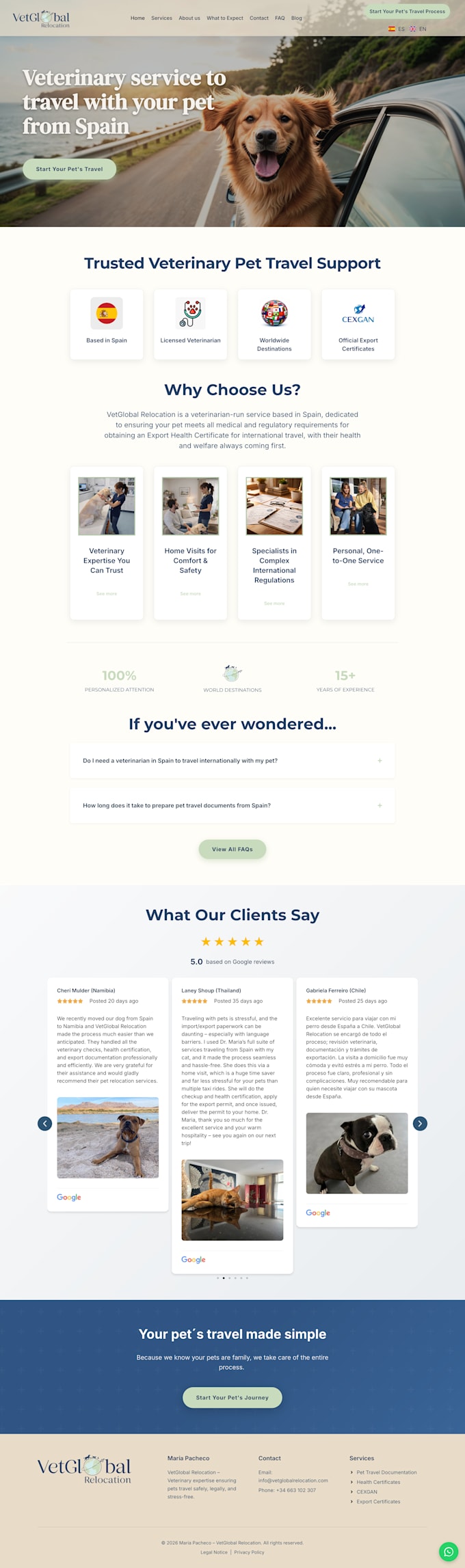 create a wordpress website