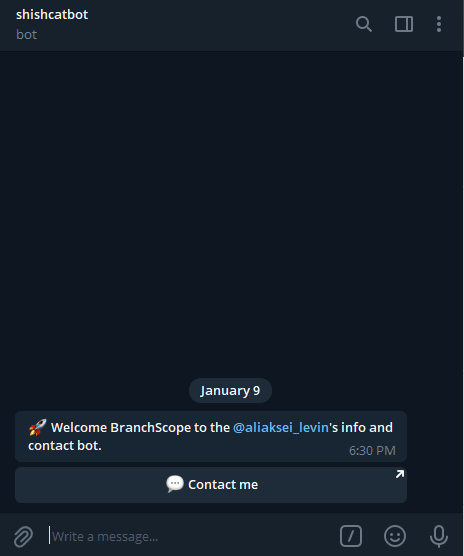 develop a custom telegram bot for you