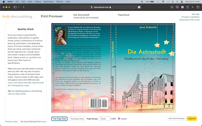 publish to kindle, create ebook