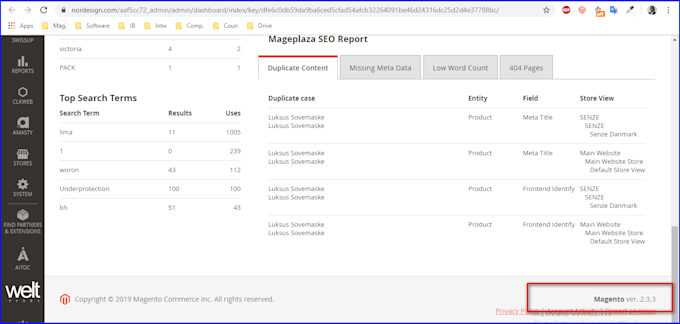 upgrade your magento version