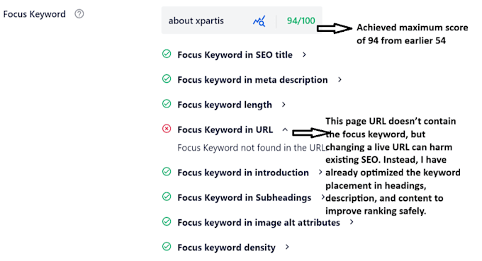 professionally perform on page SEO optimization