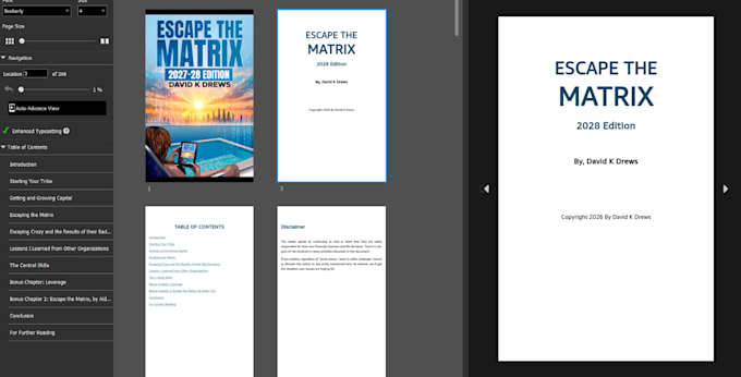 convert upto 300 pages to kindle formatting ebook formatting
