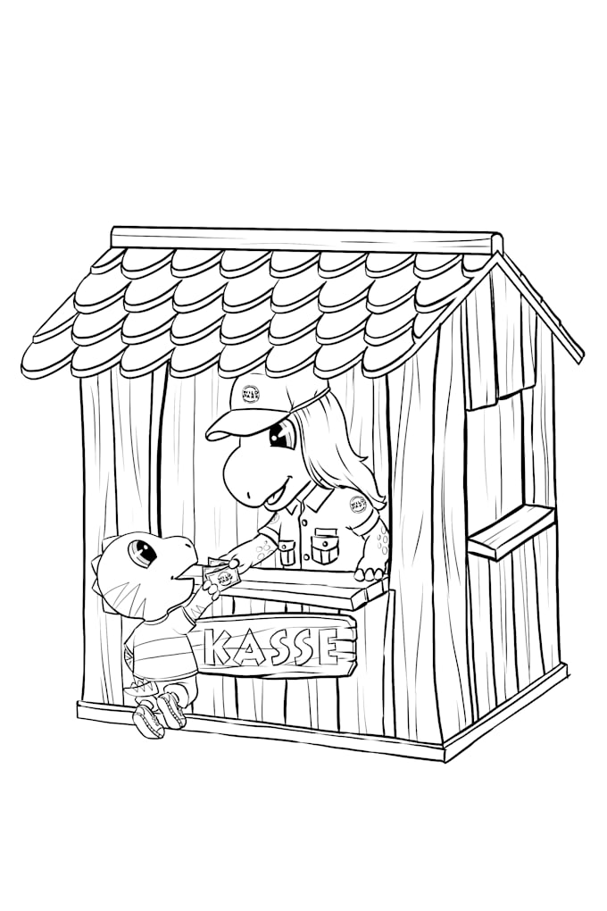 draw children book illustrations and cover