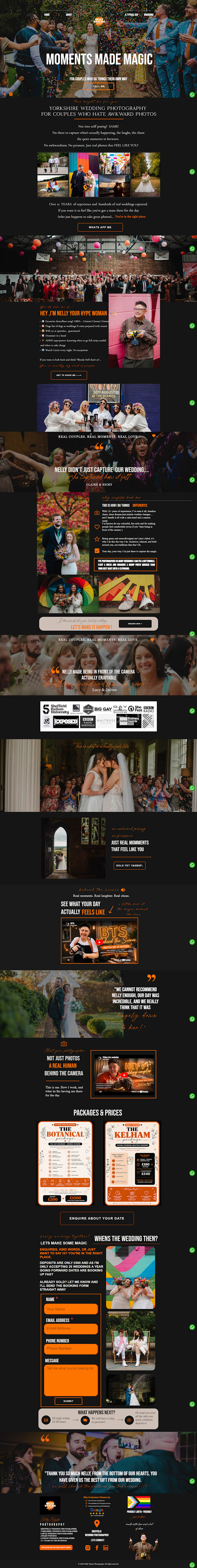 create a custom showit website for photographers and creative businesses