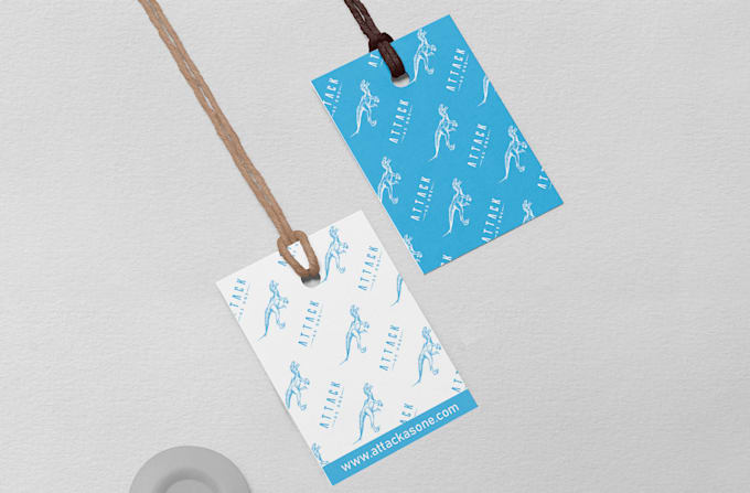 design a custom t shirt hang tag