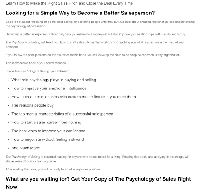 write you a killer nonfiction book blurb