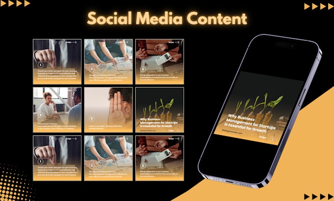 be your social media marketing manager and content creator