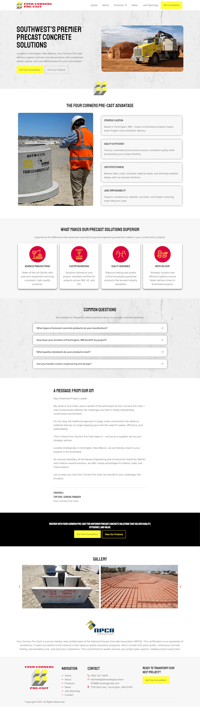 do wordpress website in elementor