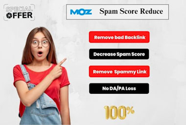 Decrease moz spam score and spammy link by Jeelzala Fiverr