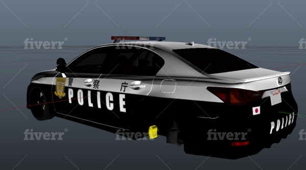 Design and create fivem police car skins or liveries by Kianick