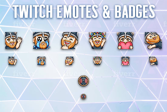 Create custom twitch emotes, sub badges, or cheer badges ...