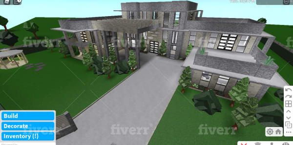 Build you a detailed bloxburg mansion by Bloxburgbuiild