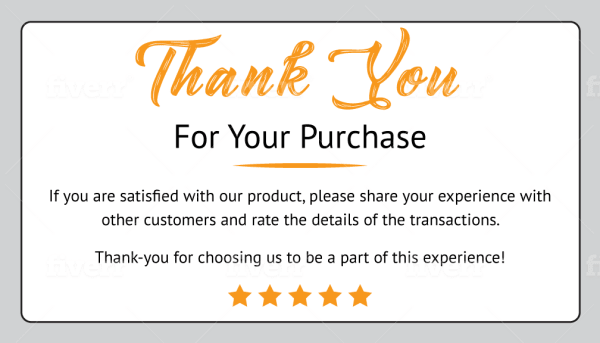 Thank You For Your Purchase Pictures لم يسبق له مثيل الصور Tier3 Xyz