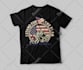 create a retro vintage t shirt design