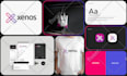 design modern tech startup crypto software app saas website technology logo