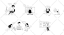 create hand drawn doodles and doodle art for any purpose