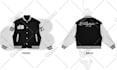 design your streetwear brand or merch college varsity jacket