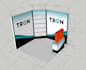 design trade show booth or backdrop for your exhibition with print files