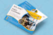 design eye catchy business postcard and eddm postcard