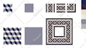 do seamless pattern design or geometric patterns