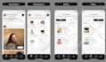 design mobile app UI UX